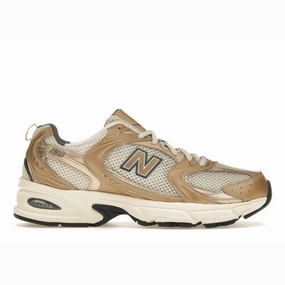 New Balance 530 Turtledove Gold Metallic new balance 530 classic sneakers casual wear