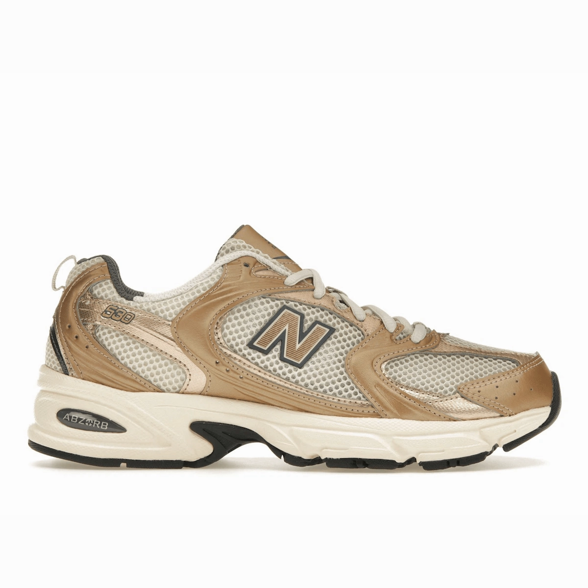 New Balance 530 Turtledove Gold Metallic new balance 530 classic sneakers casual wear