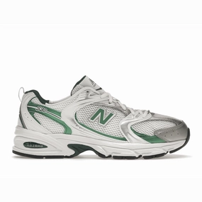New Balance 530 White Nightwatch Green new balance 530 classic sneakers casual wear