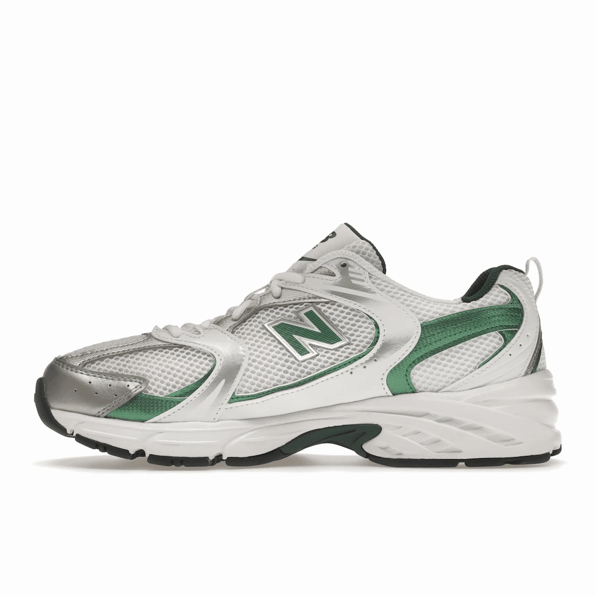 New Balance 530 White Nightwatch Green Classic NB 530 shoes