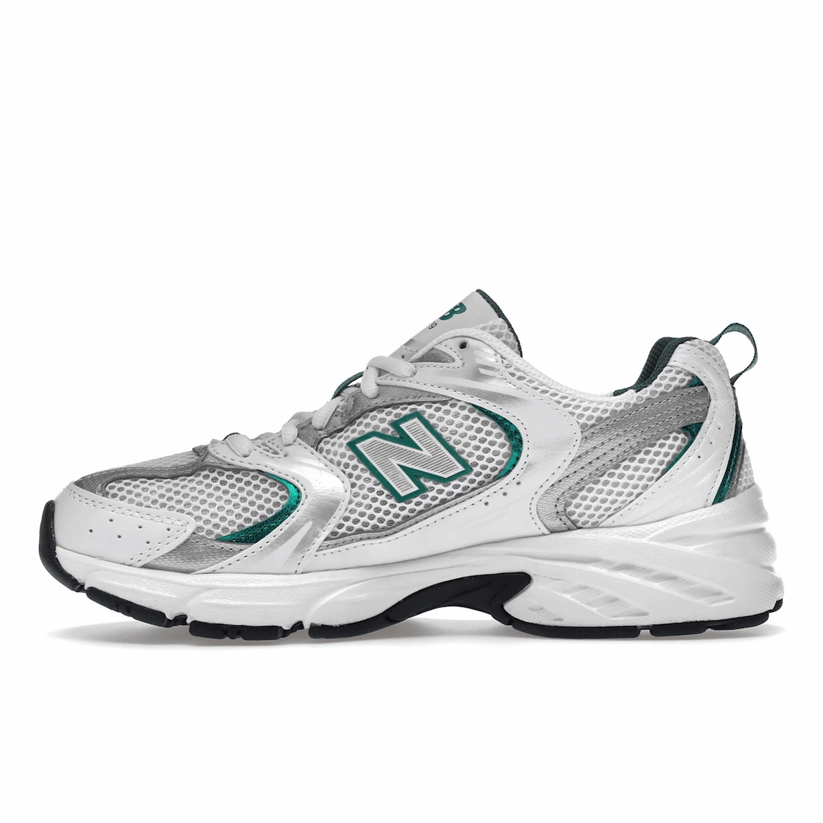 New Balance 530 White Silver Green Classic NB 530 shoes
