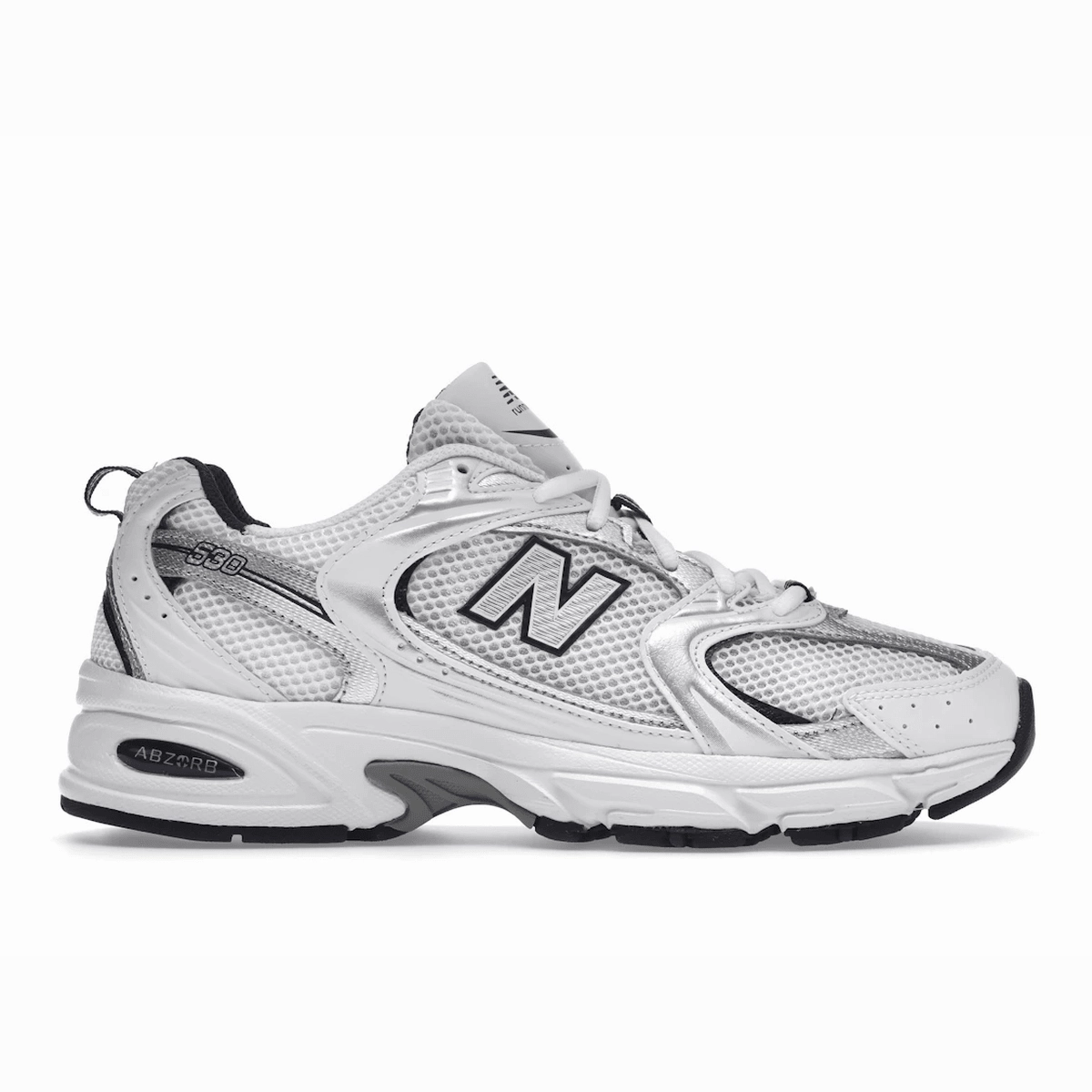 New Balance 530 White Silver Navy new balance 530 classic sneakers casual wear