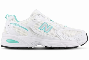 New Balance 530 White Teal new balance 530 classic sneakers casual wear