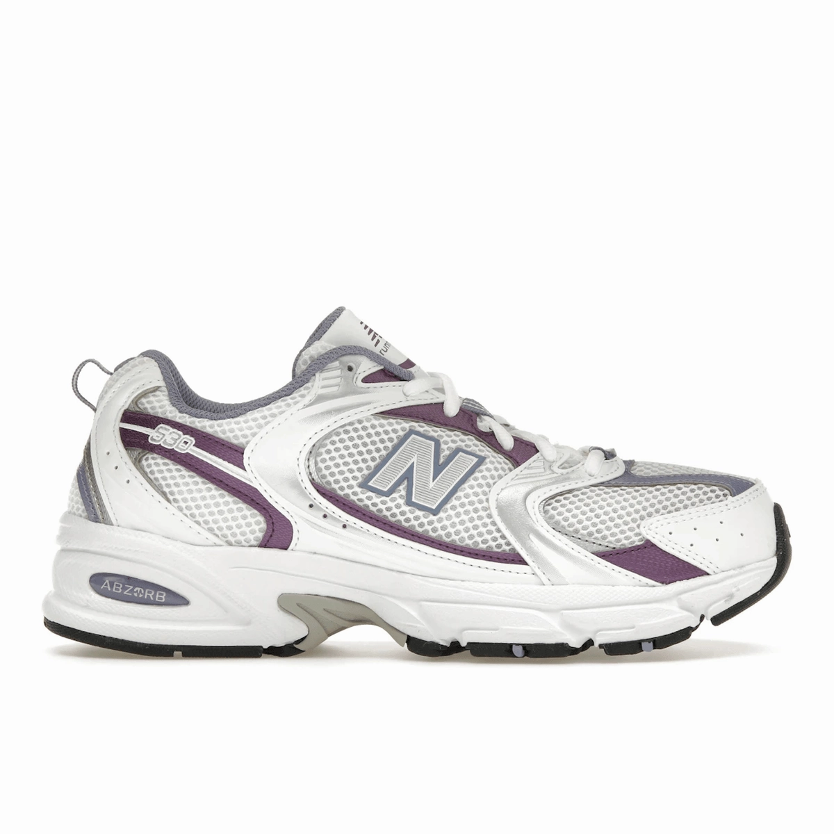 New Balance 530 White Violet new balance 530 classic sneakers casual wear