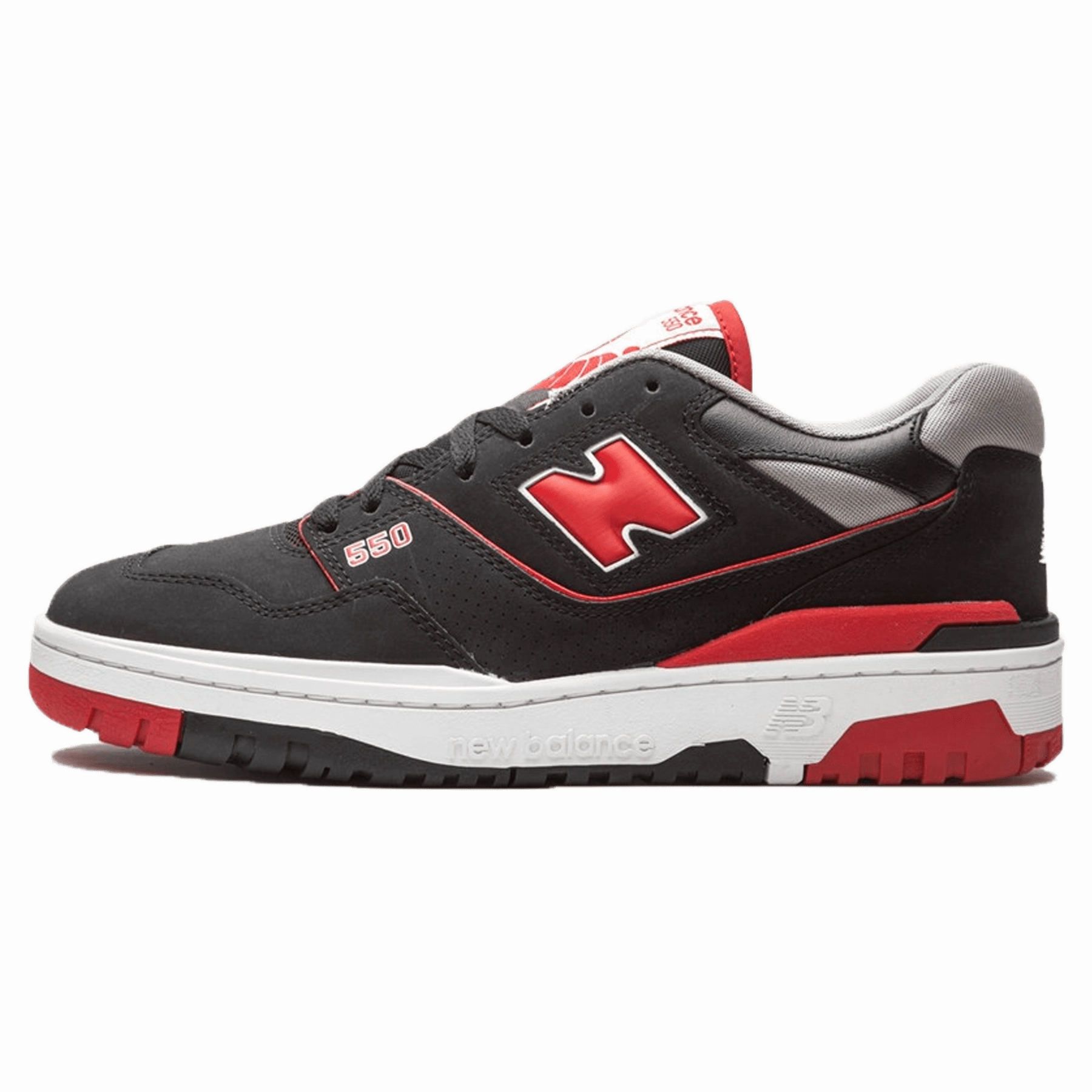 New Balance 550 'Black Red' new balance 550 vintage sneakers durable and trendy