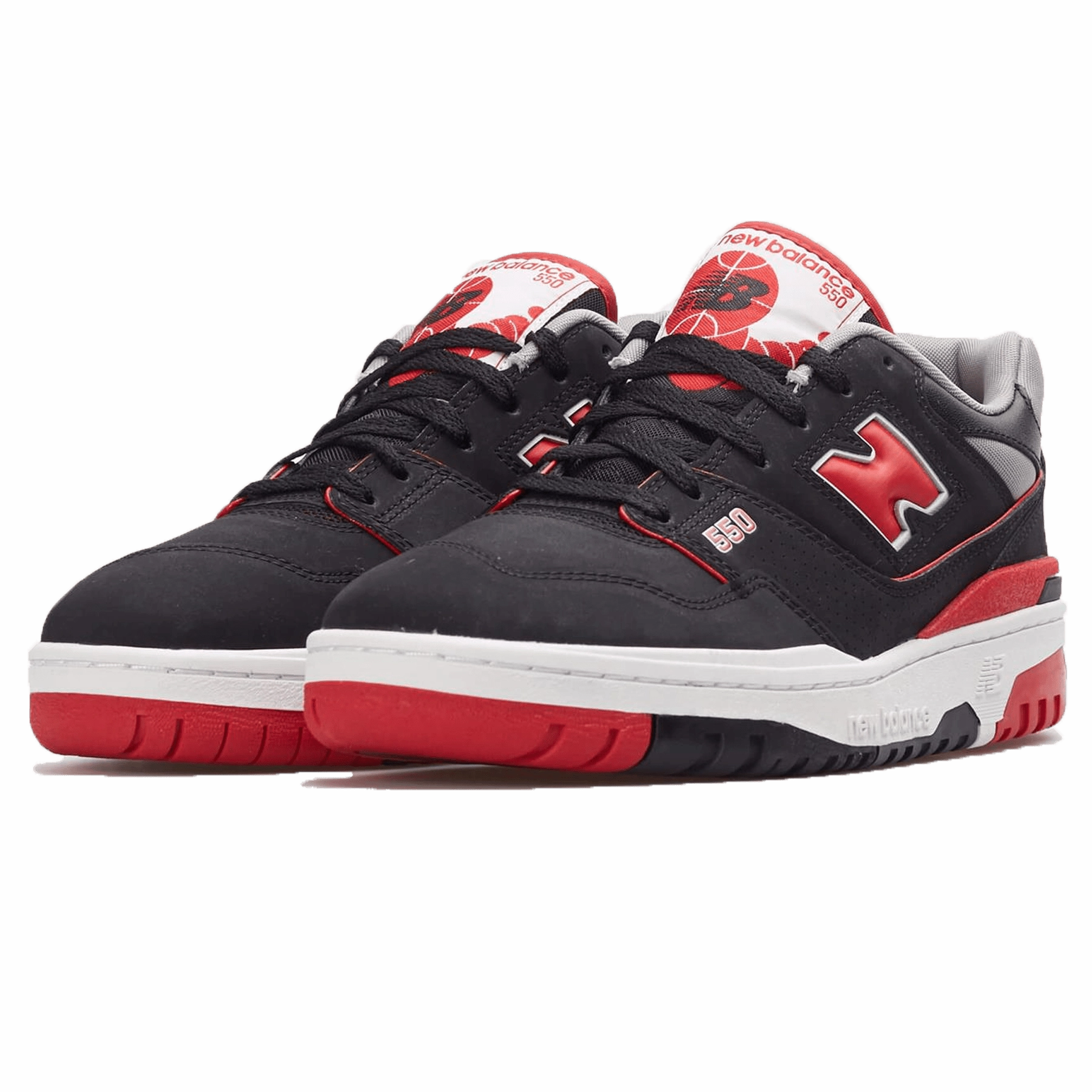New Balance 550 'Black Red' Vintage 550 sneakers