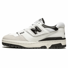 New Balance 550 'Sea Salt Black' new balance 550 vintage sneakers durable and trendy