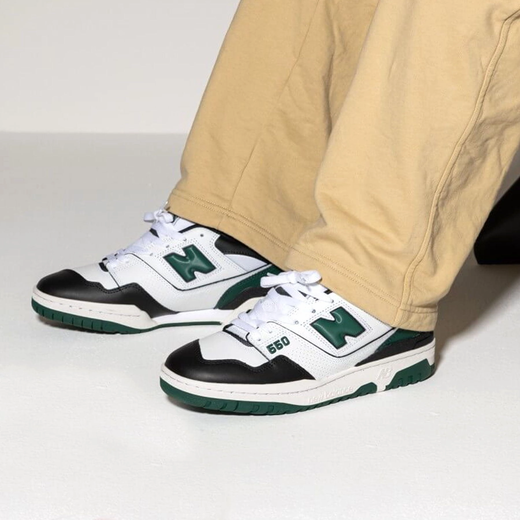 New Balance 550 'Shifted Sport Pack - Green' Vintage 550 sneakers
