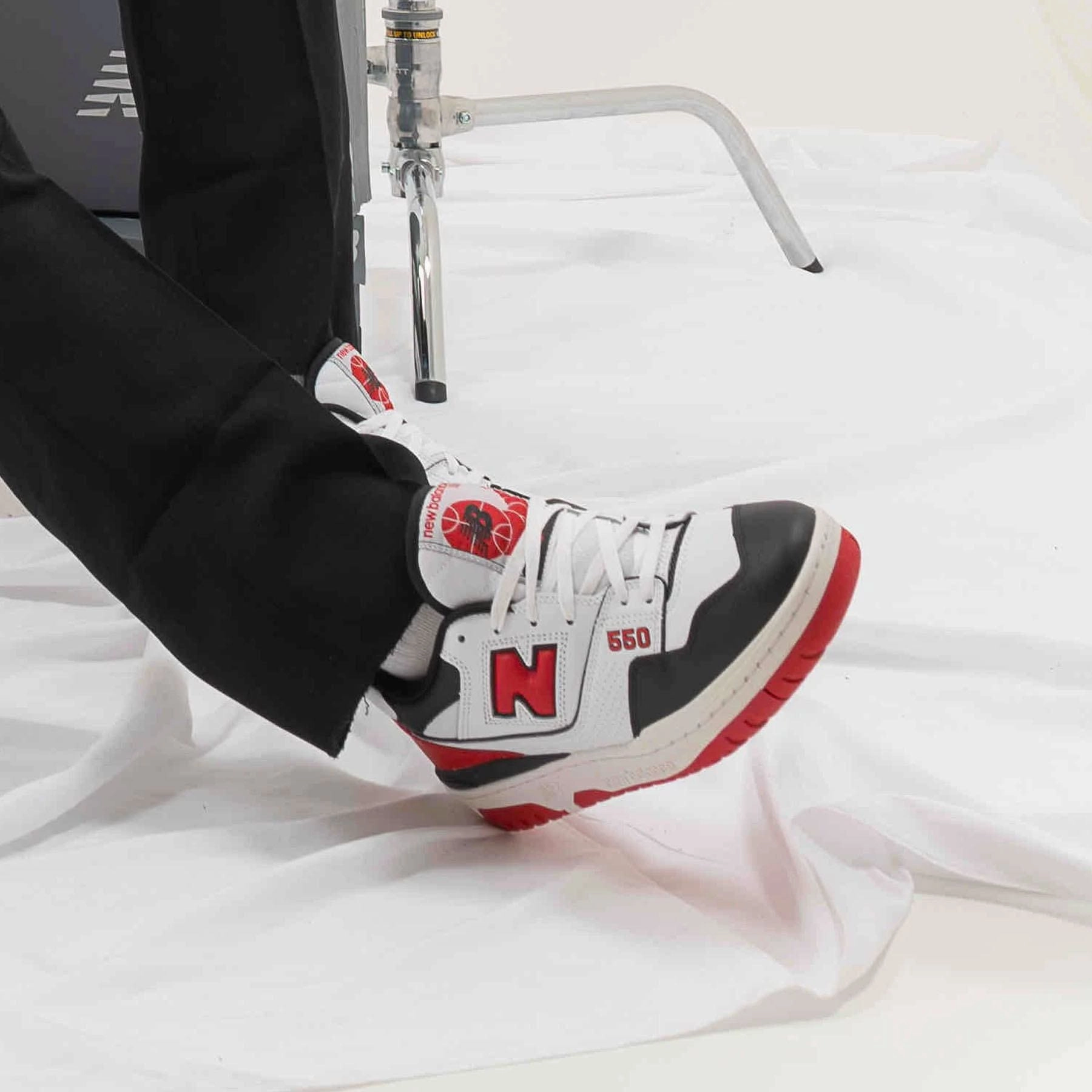 New Balance 550 'Shifted Sport Pack - Team Red' Vintage 550 sneakers
