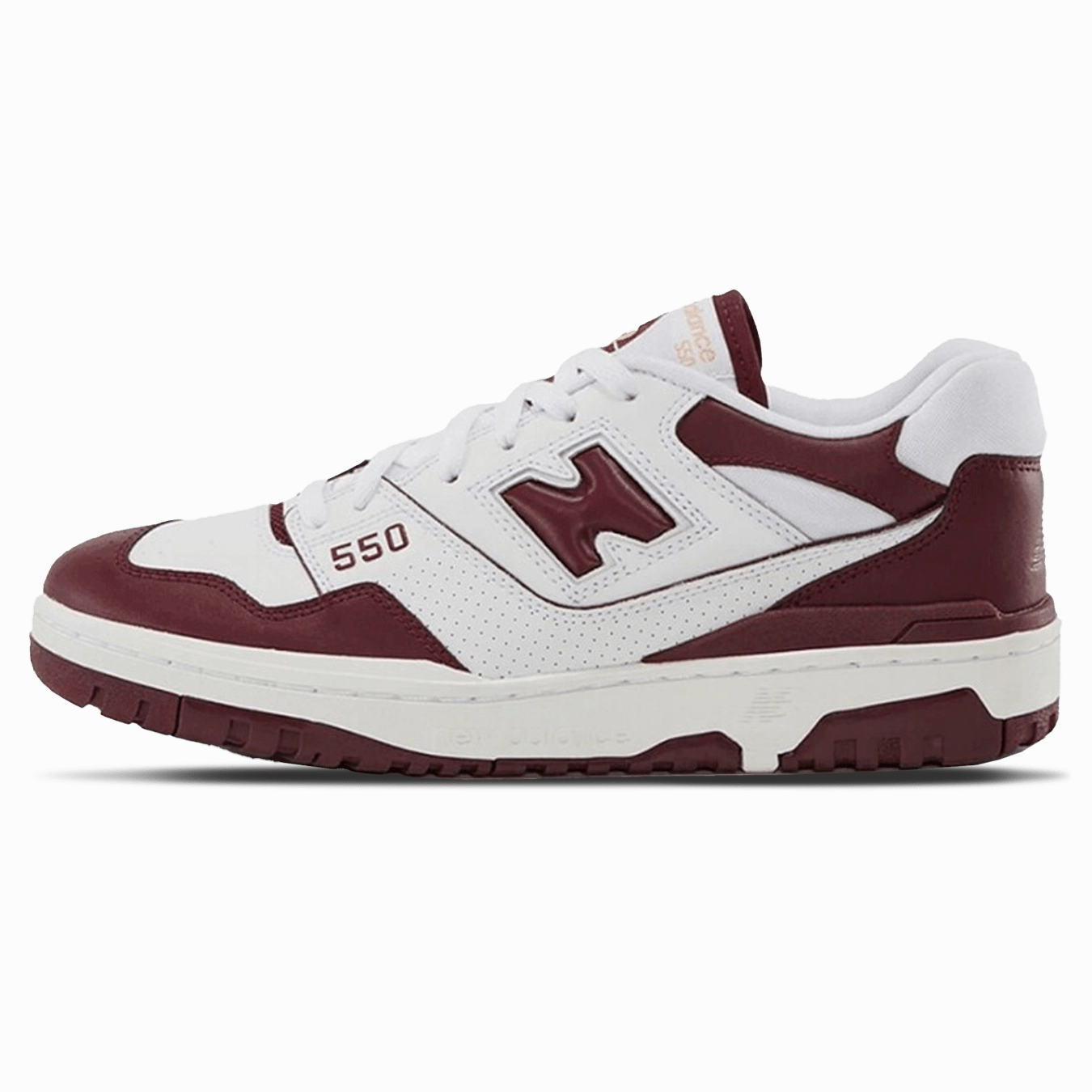 New Balance 550 'White Burgundy' new balance 550 vintage sneakers durable and trendy