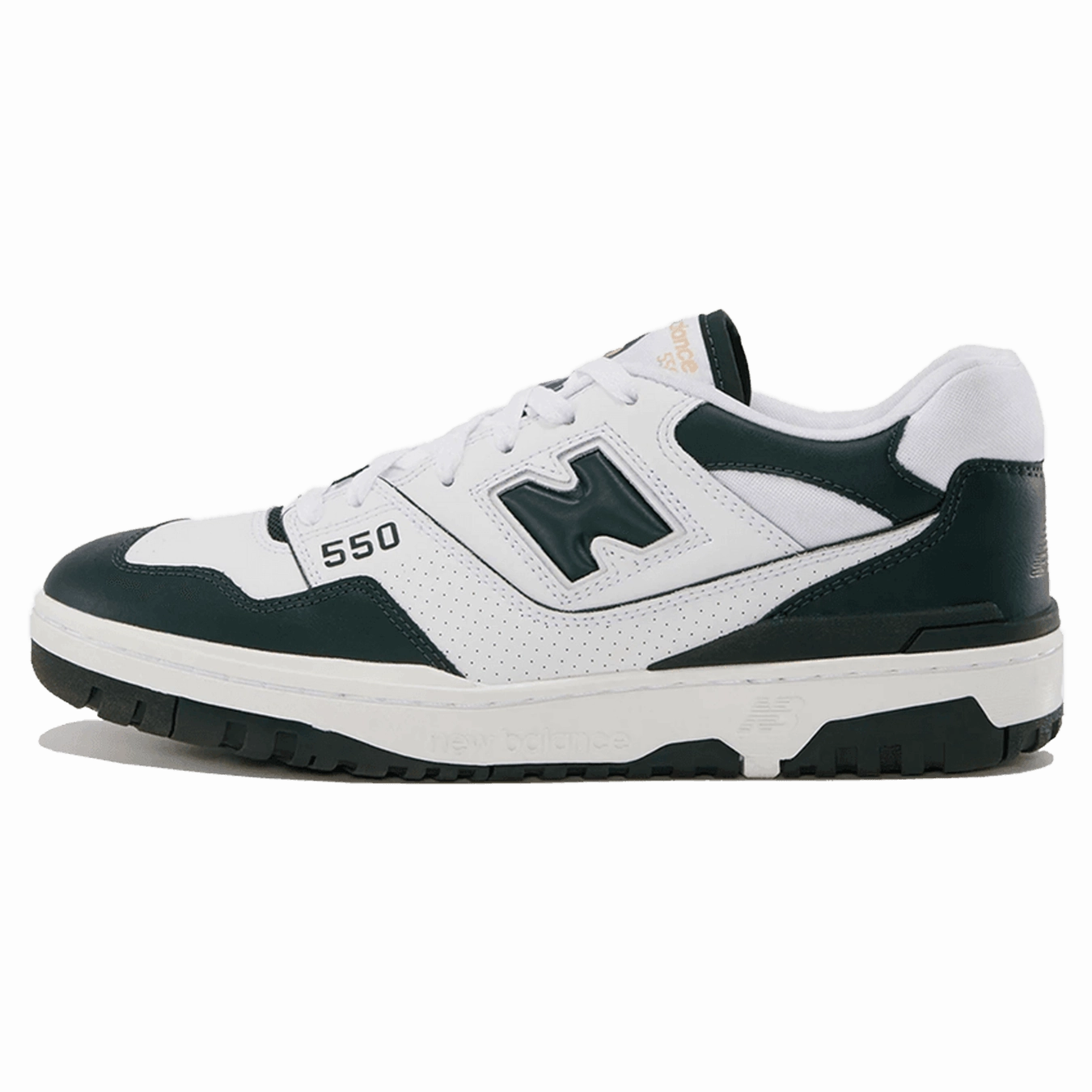 New Balance 550 'White Dark Green' new balance 550 vintage sneakers durable and trendy