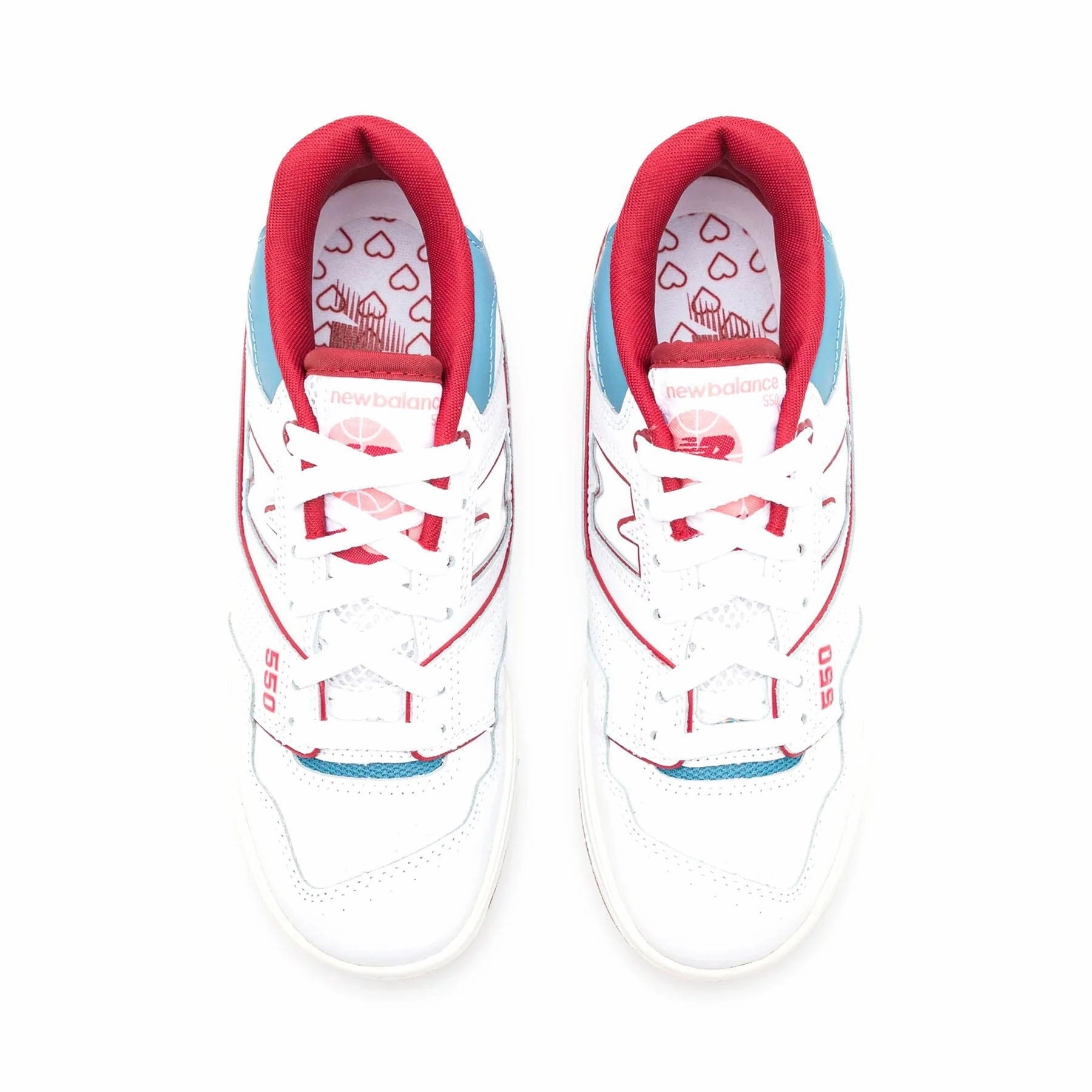 New Balance 550 'White Desert Pink' Vintage 550 sneakers