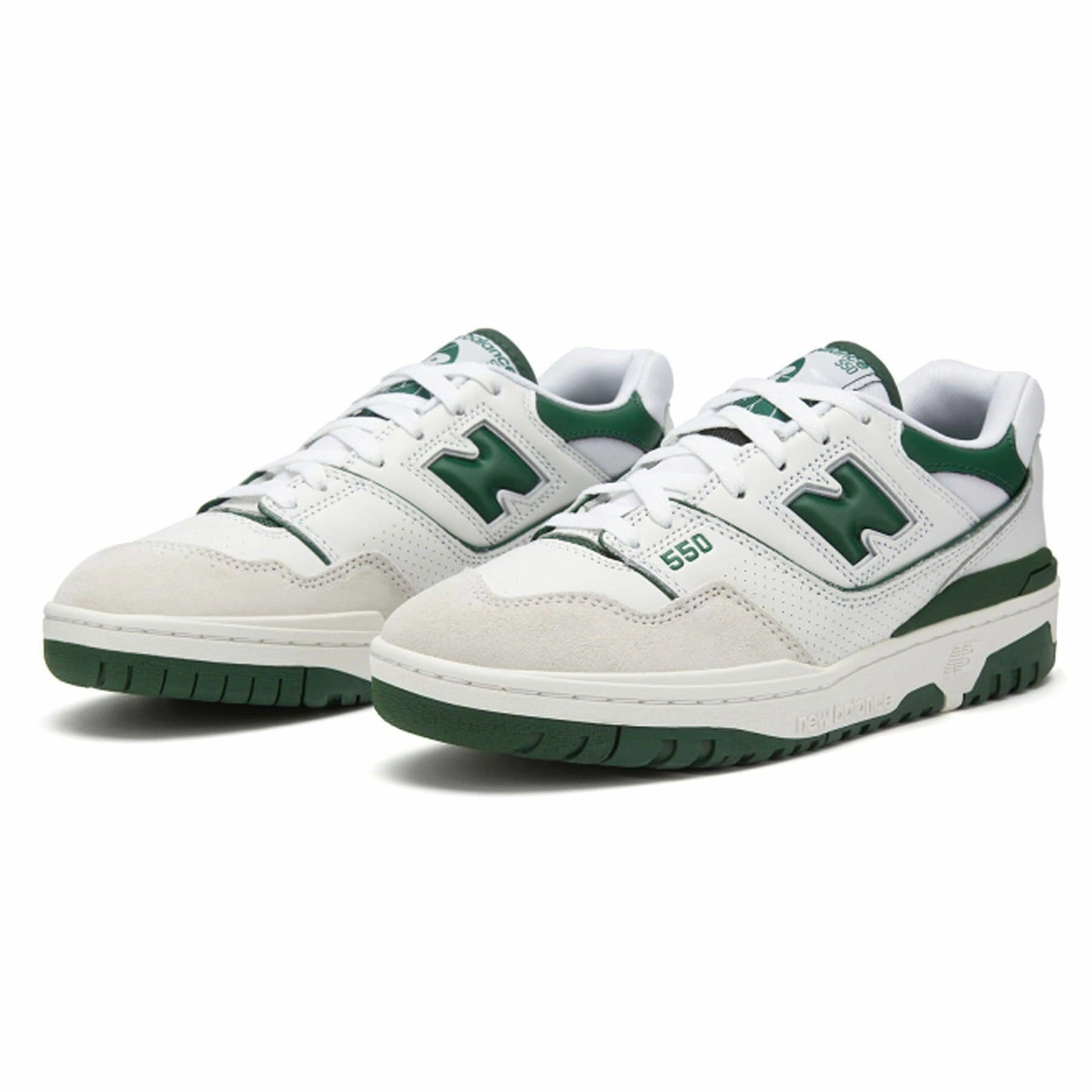 New Balance 550 'White Green' Vintage 550 sneakers