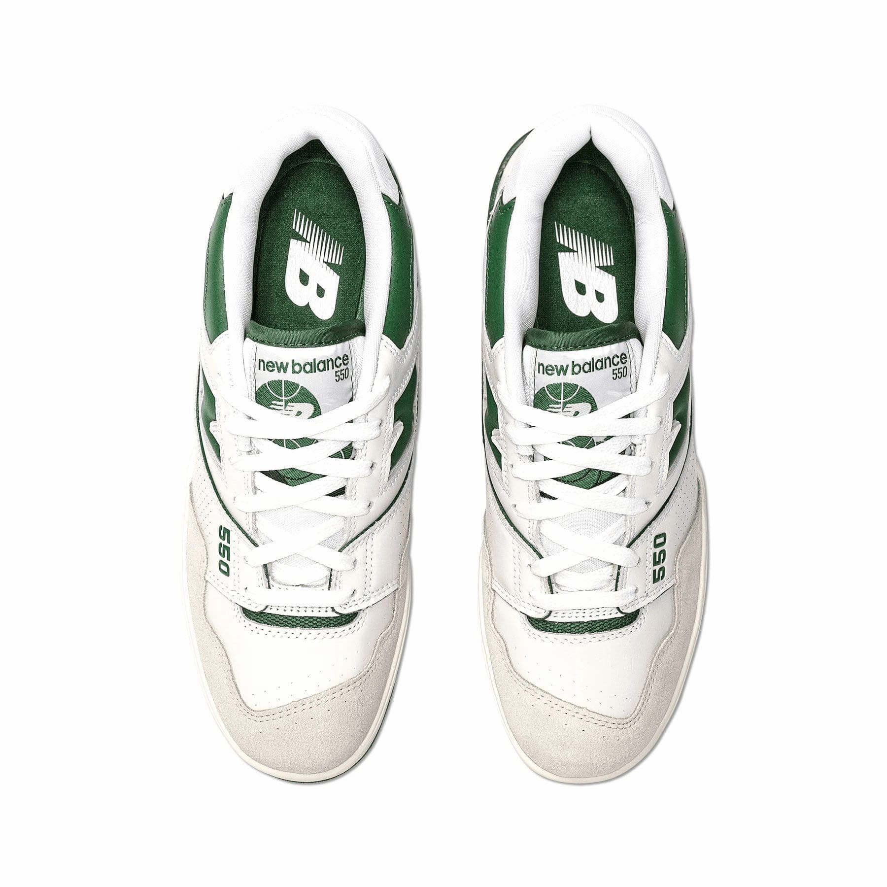 New Balance 550 'White Green' Vintage 550 sneakers