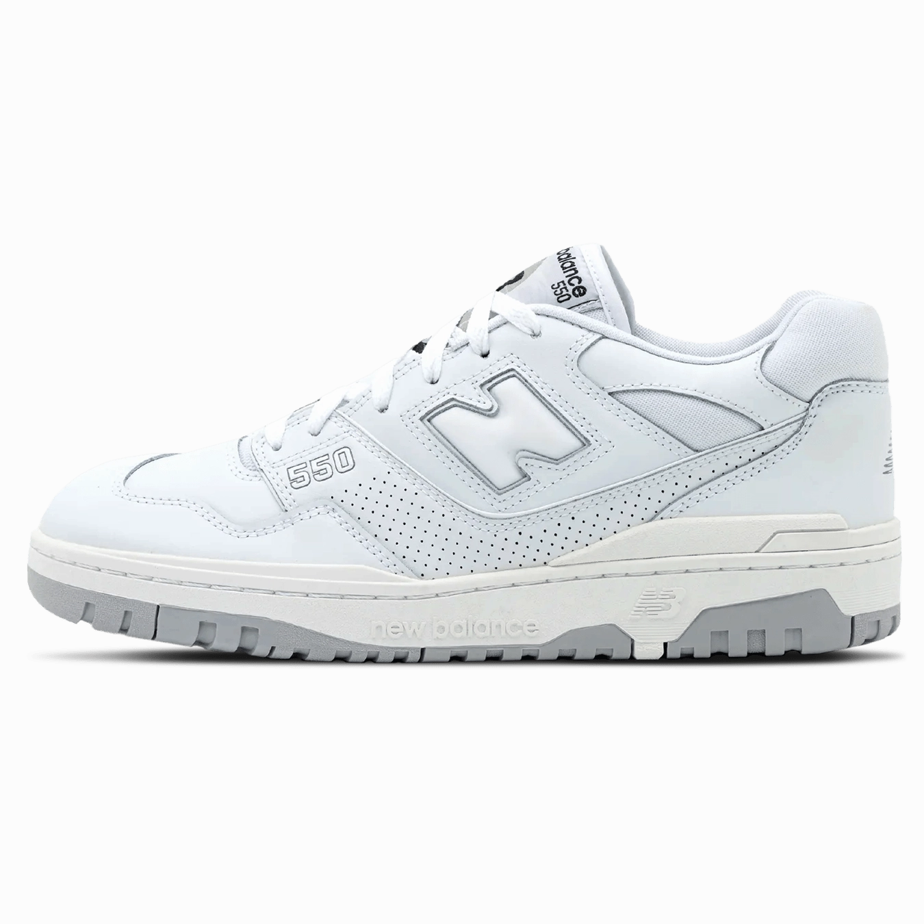 New Balance 550 'White Grey' new balance 550 vintage sneakers durable and trendy