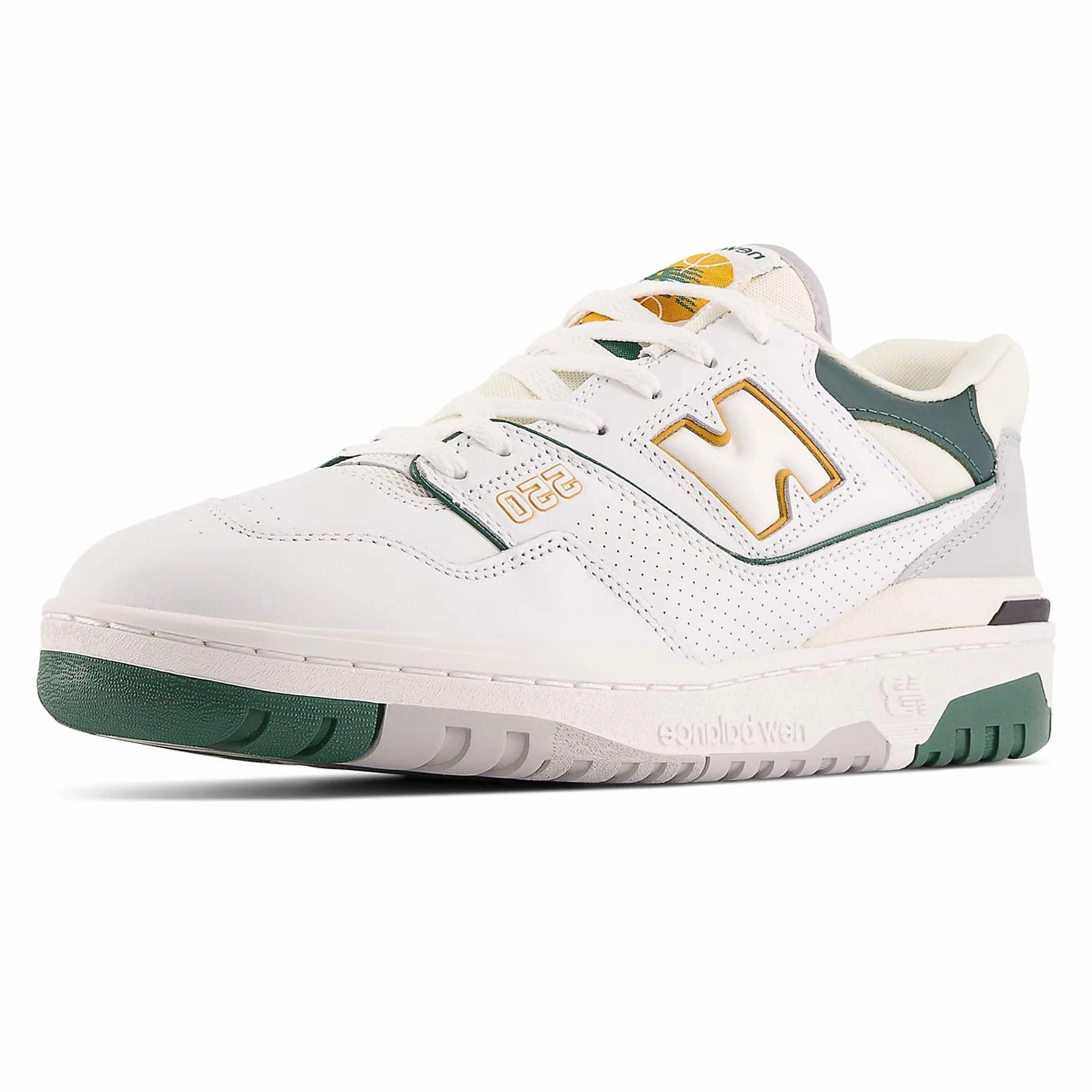 New Balance 550 'White Nightwatch Green' Vintage 550 sneakers