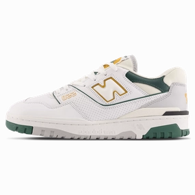New Balance 550 'White Nightwatch Green' new balance 550 vintage sneakers durable and trendy