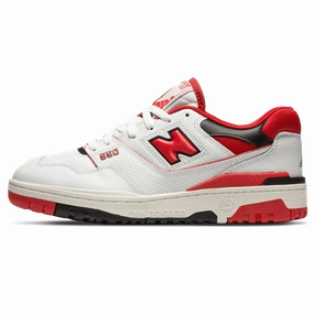 New Balance 550 'White Team Red' new balance 550 vintage sneakers durable and trendy