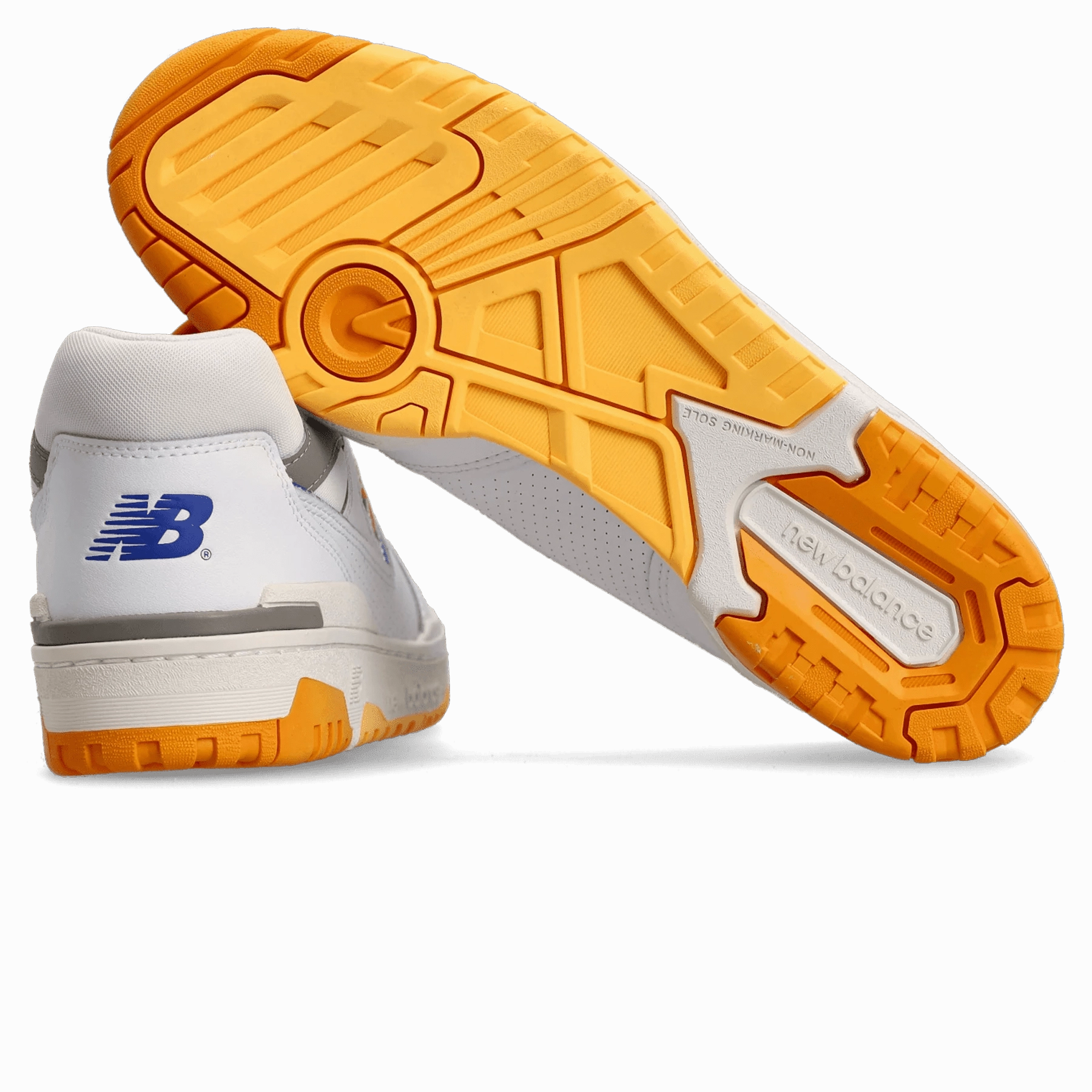 New Balance 550 'White Vibrant Orange' Vintage 550 sneakers