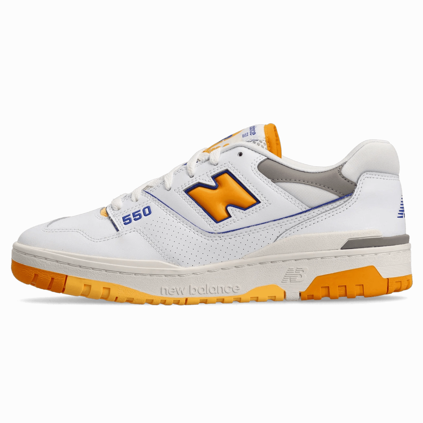 New Balance 550 'White Vibrant Orange' new balance 550 vintage sneakers durable and trendy