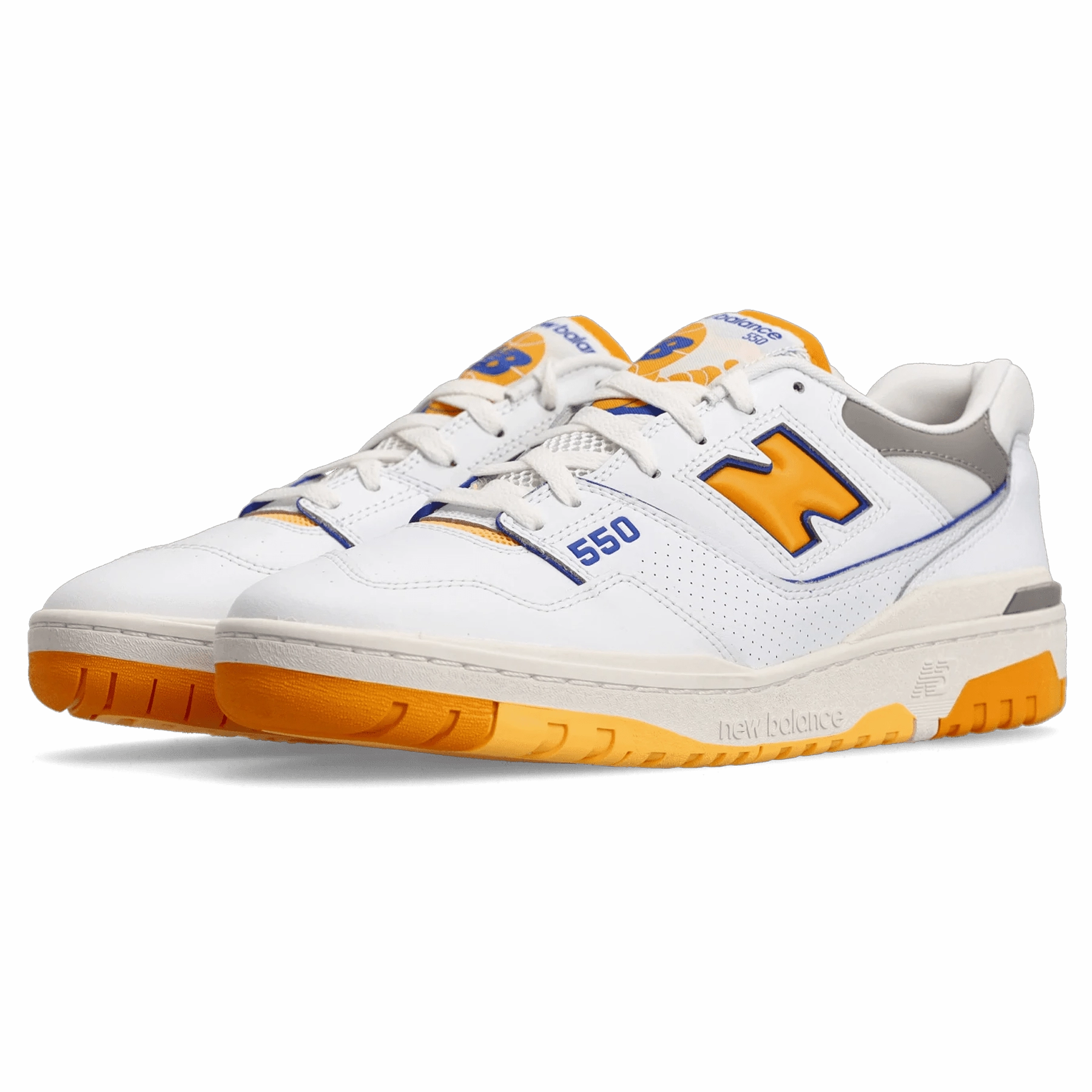 New Balance 550 'White Vibrant Orange' Vintage 550 sneakers