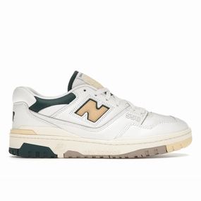New Balance 550 Aime Leon Dore Natural Green new balance 550 retro basketball shoes stylish design