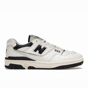 New Balance 550 Aime Leon Dore White Navy new balance 550 retro basketball shoes stylish design