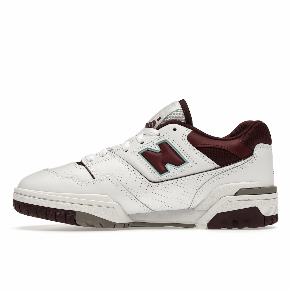 New Balance 550 Burgundy Cyan Retro NB 550 models