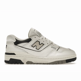 New Balance 550 Cream Black new balance 550 retro basketball shoes stylish design