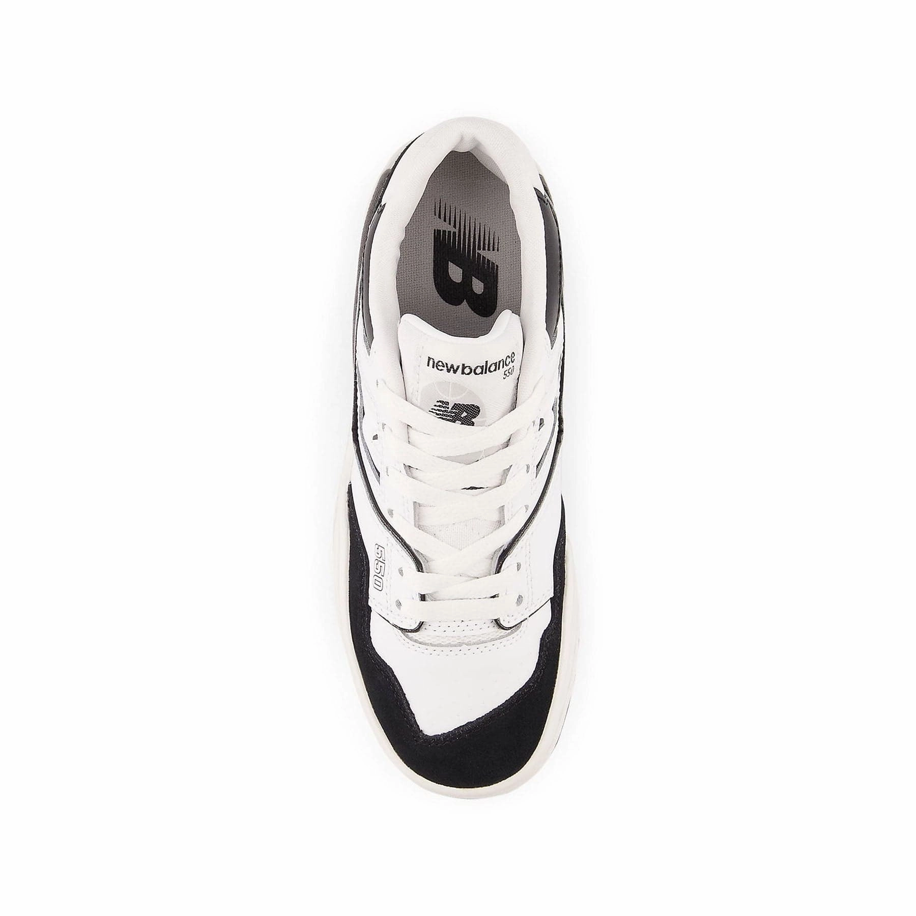 New Balance 550 GS 'White Black' Vintage 550 sneakers
