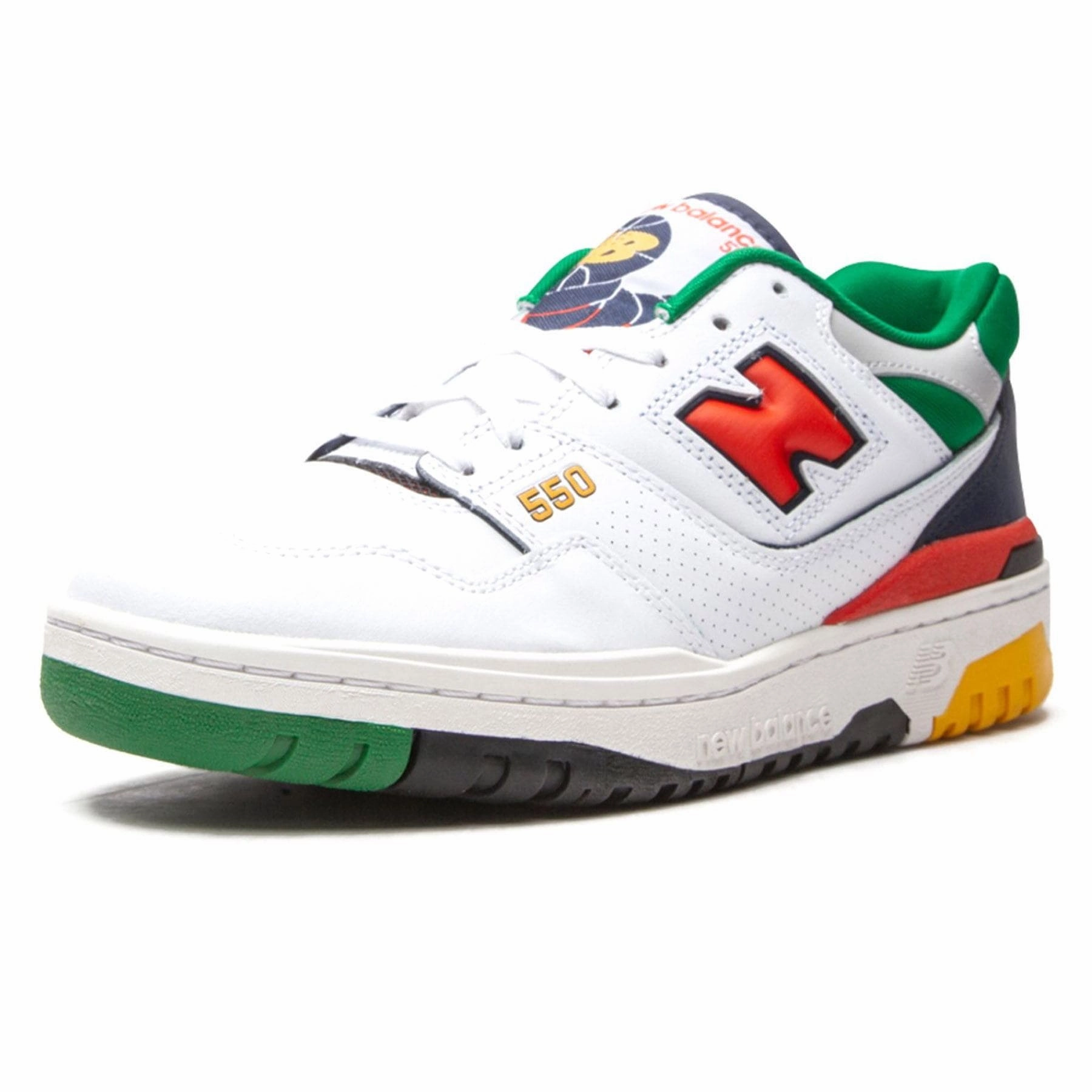 New Balance 550 Oak Leaf Green Red Vintage 550 sneakers