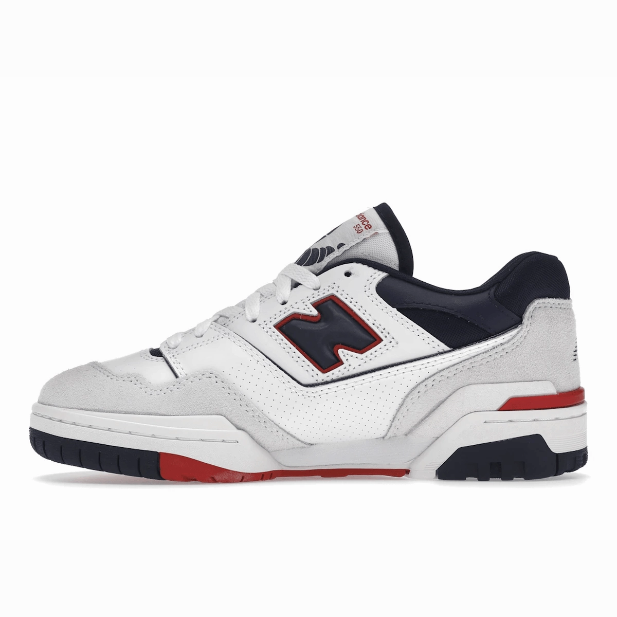 New Balance 550 Premium White Navy Red Retro NB 550 models