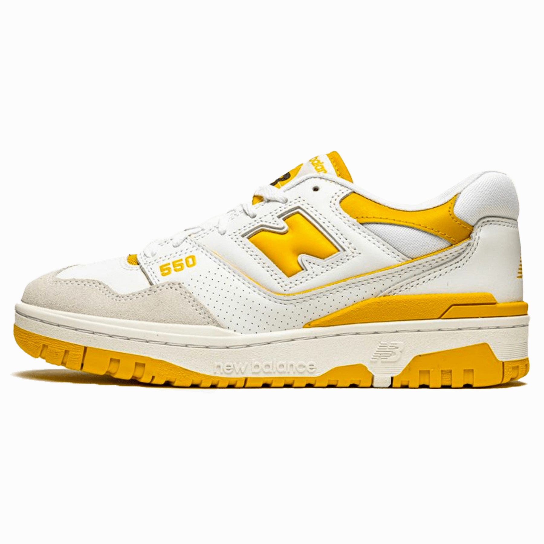 New Balance 550 Sea Salt 'Varsity Gold' new balance 550 vintage sneakers durable and trendy