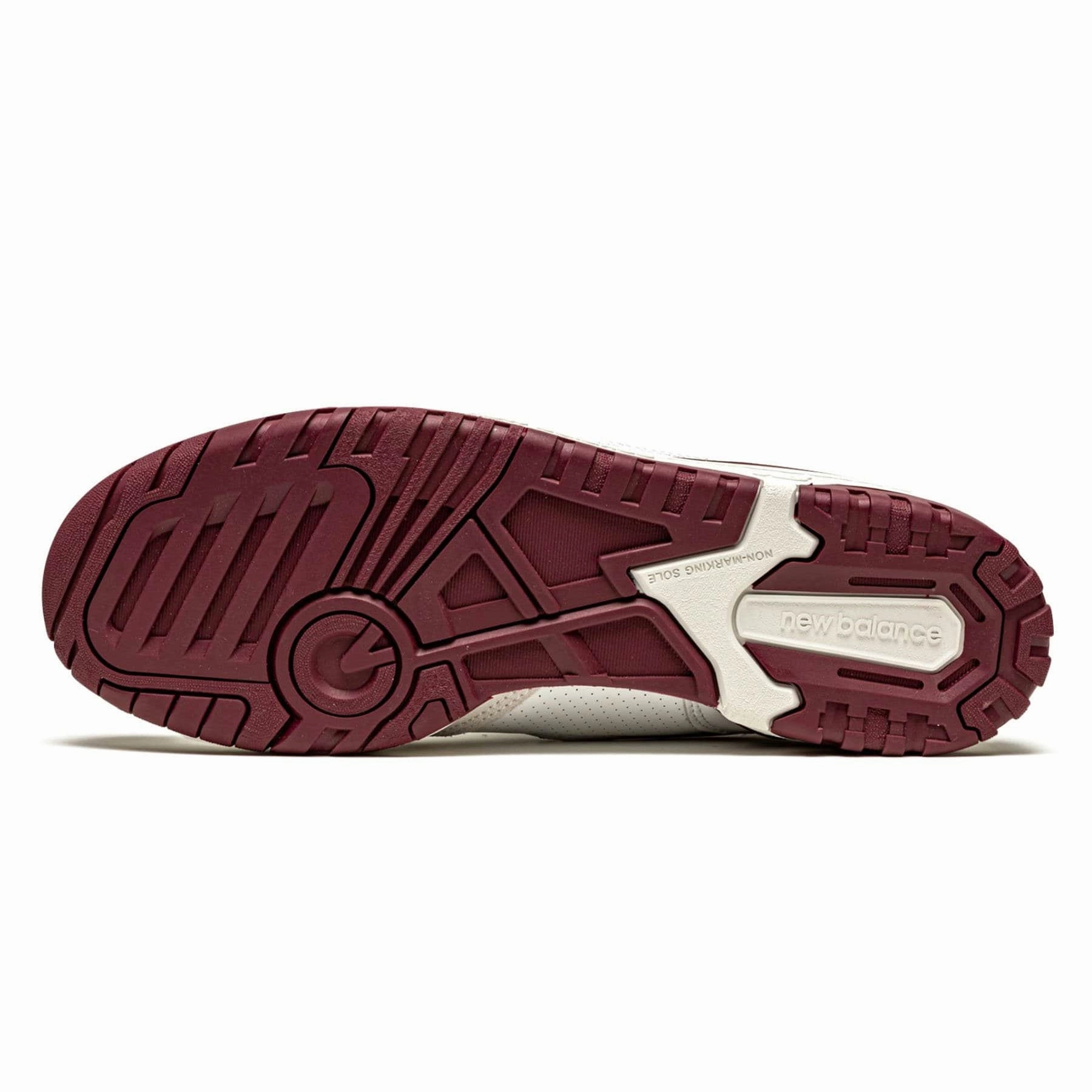 New Balance 550 Sea Salt Burgundy Vintage 550 sneakers