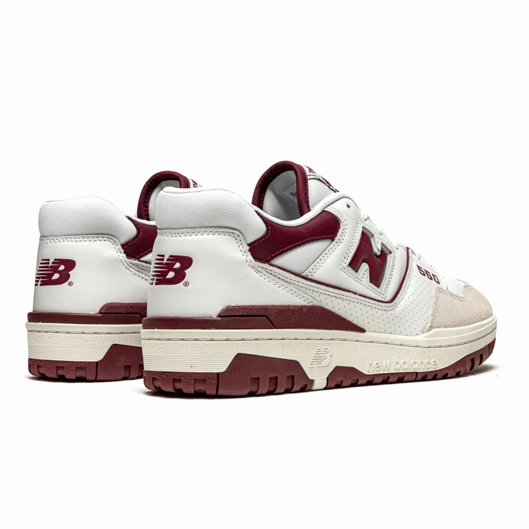 New Balance 550 Sea Salt Burgundy Vintage 550 sneakers