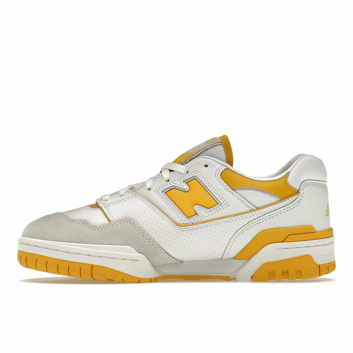 New Balance 550 Sea Salt Varsity Gold Retro NB 550 models