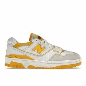 New Balance 550 Sea Salt Varsity Gold new balance 550 retro basketball shoes stylish design