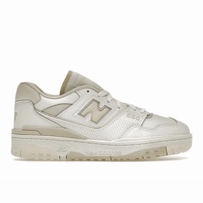 New Balance 550 Silver Birch new balance 550 retro basketball shoes stylish design