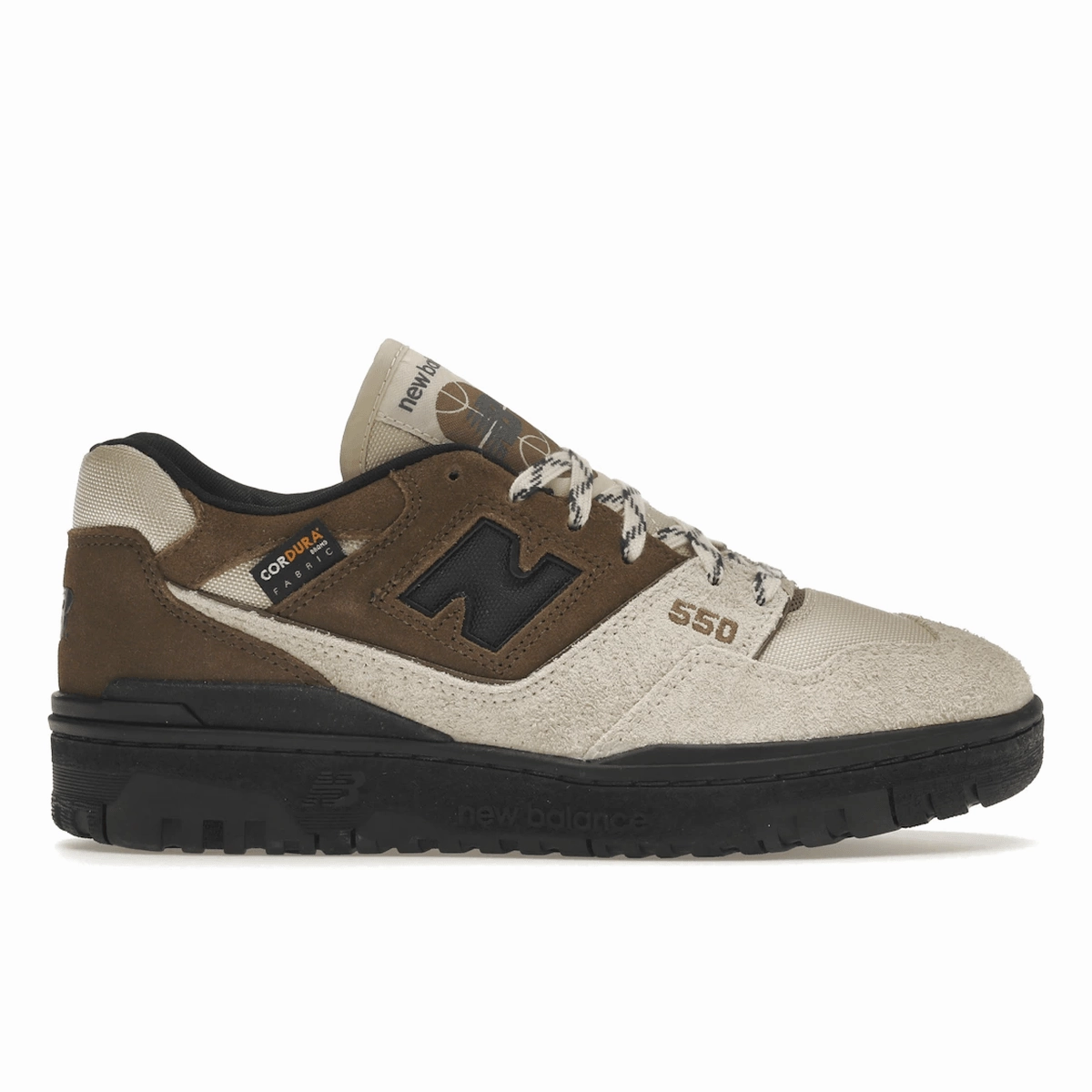 New Balance 550 size? Cordura Pack Sand Brown new balance 550 retro basketball shoes stylish design