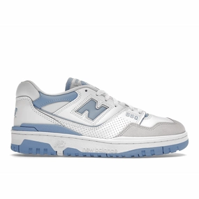New Balance 550 White Blue Haze Rain Cloud new balance 550 retro basketball shoes stylish design
