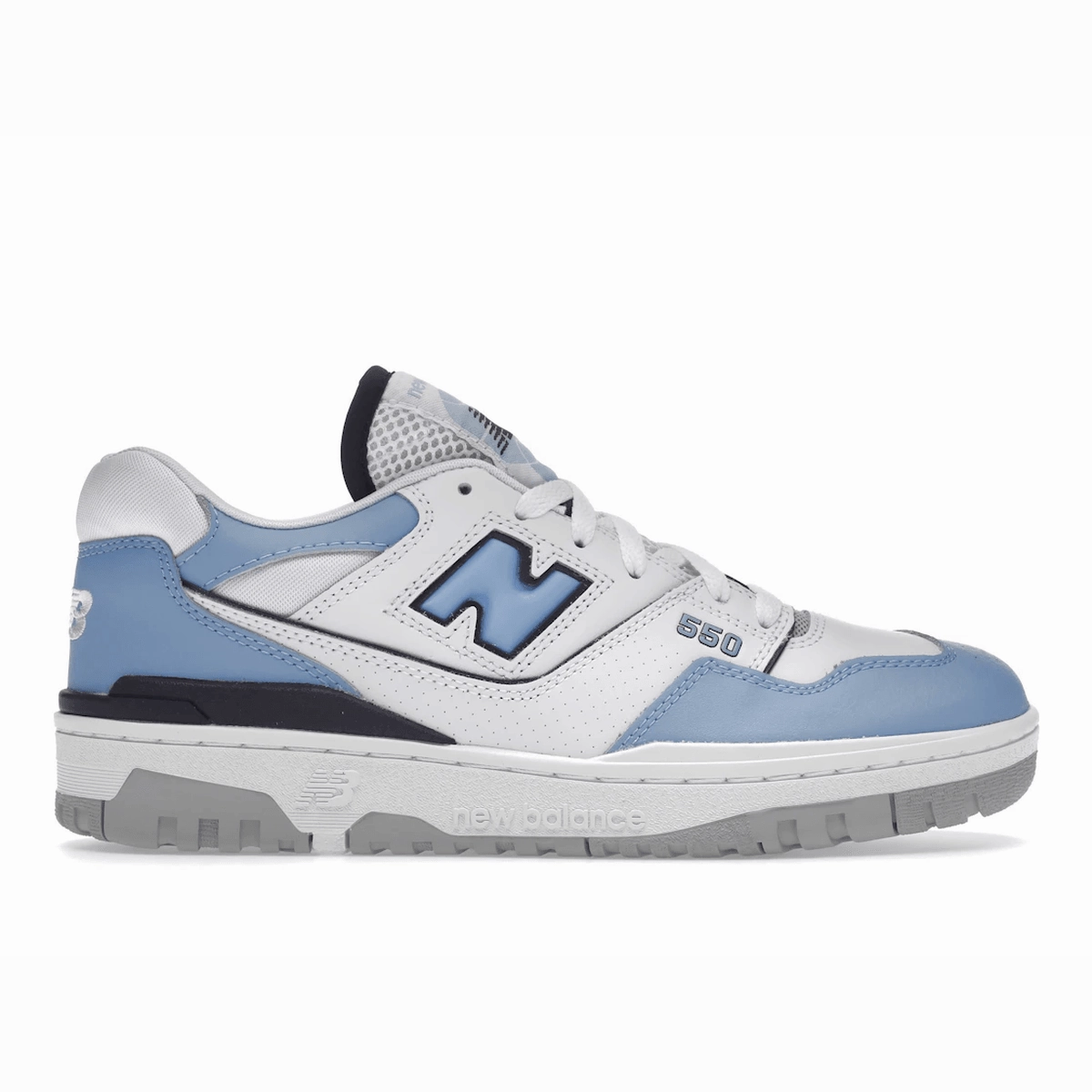 New Balance 550 White Carolina Blue new balance 550 retro basketball shoes stylish design