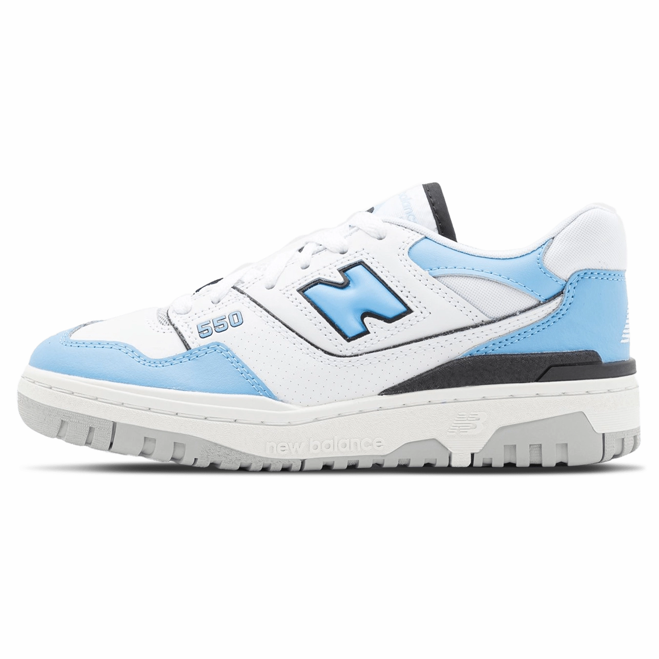 New Balance 550 White Carolina Blue new balance 550 vintage sneakers durable and trendy