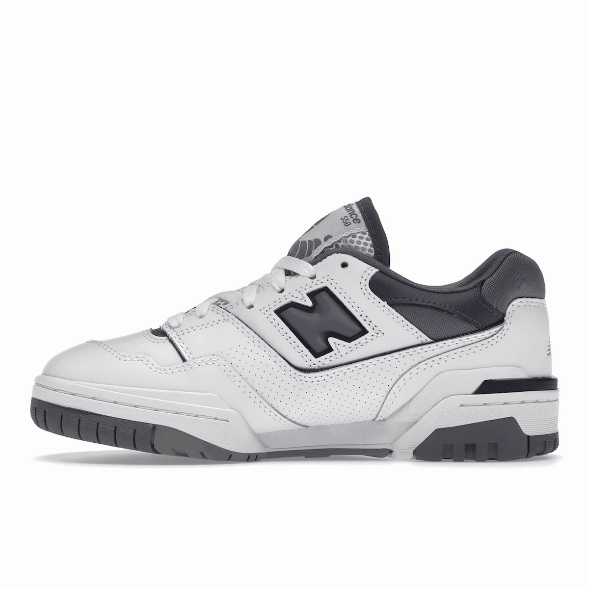 New Balance 550 White Gray Dark Grey Retro NB 550 models