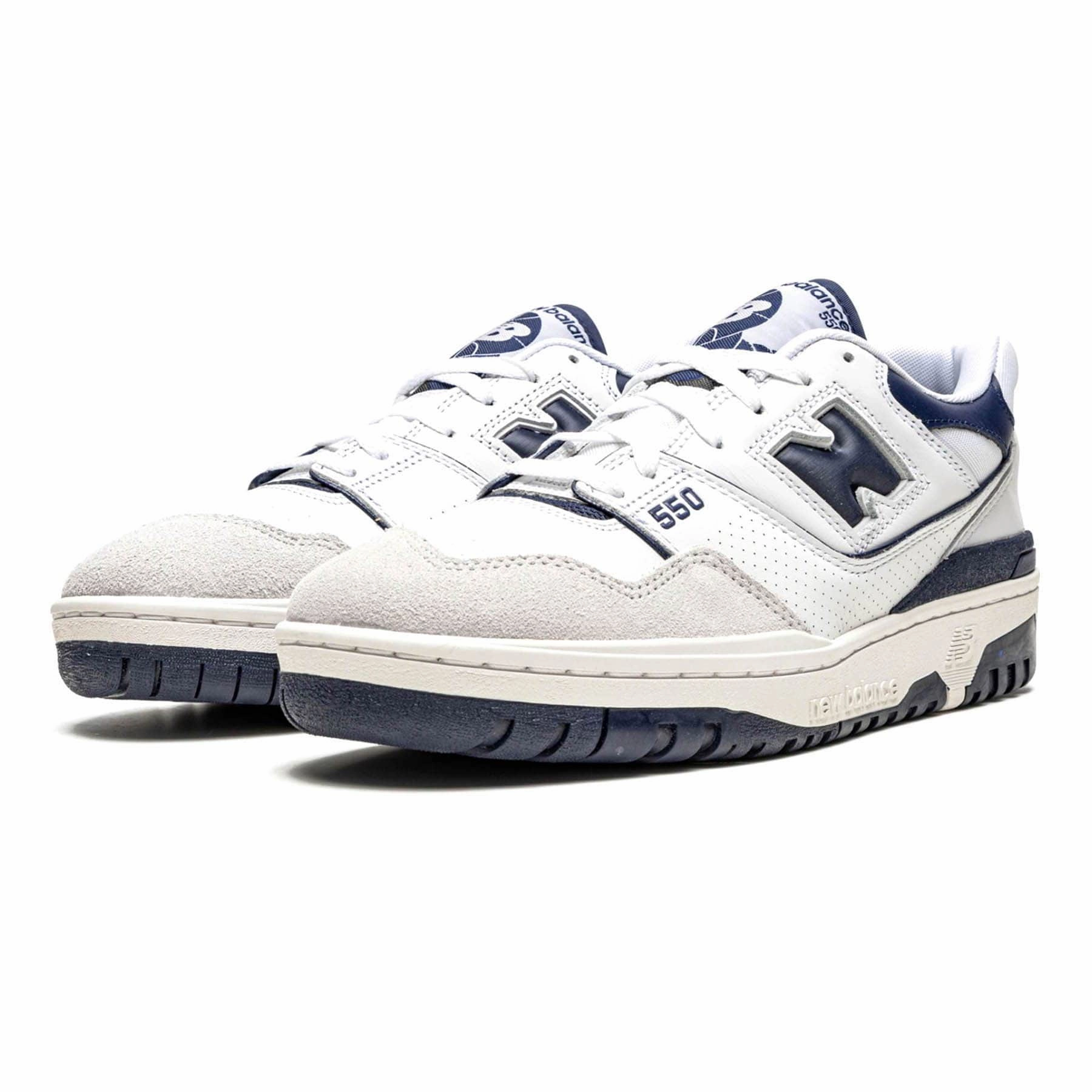 New Balance 550 White Navy Vintage 550 sneakers