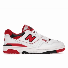 New Balance 550 White Red new balance 550 retro basketball shoes stylish design
