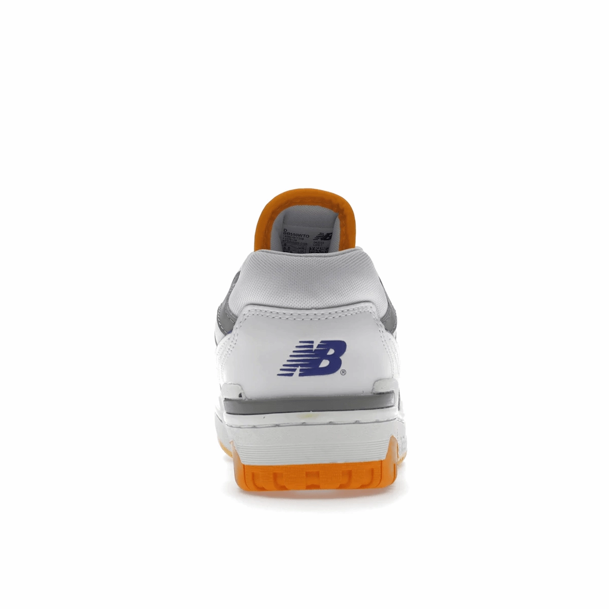 New Balance 550 White Vibrant Orange Retro NB 550 models
