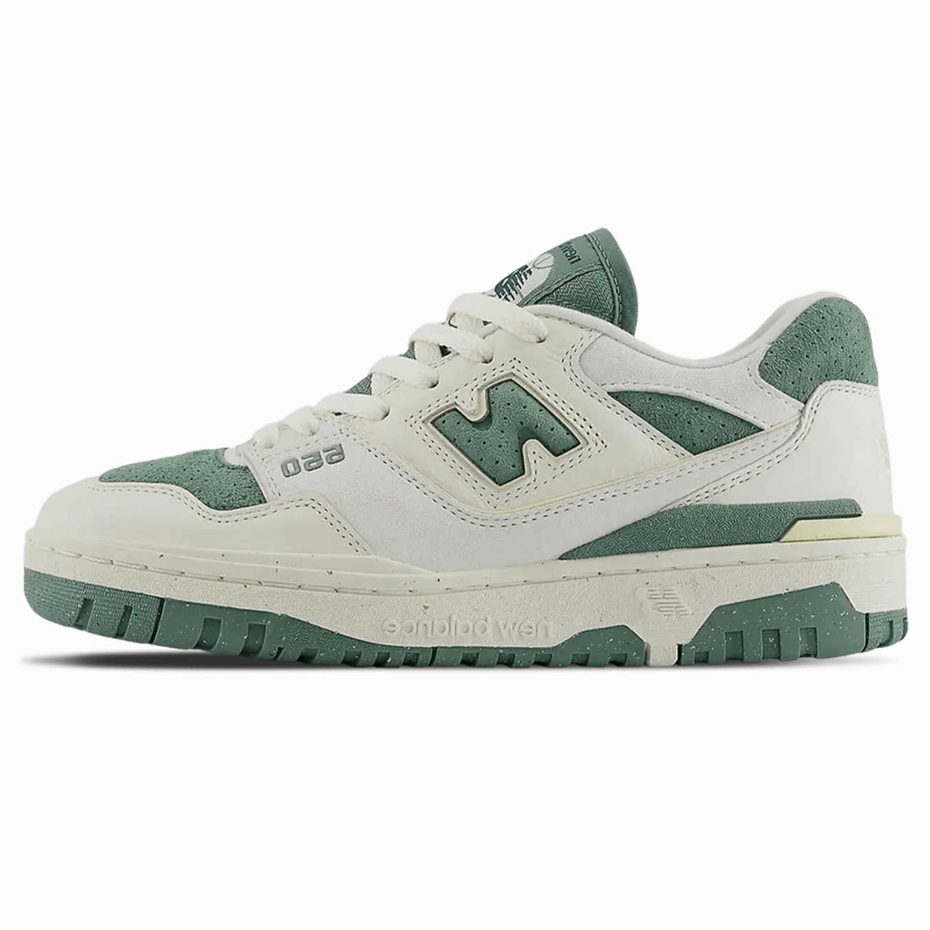 New Balance 550 Wmns 'Sea Salt Dark Juniper' new balance 550 vintage sneakers durable and trendy