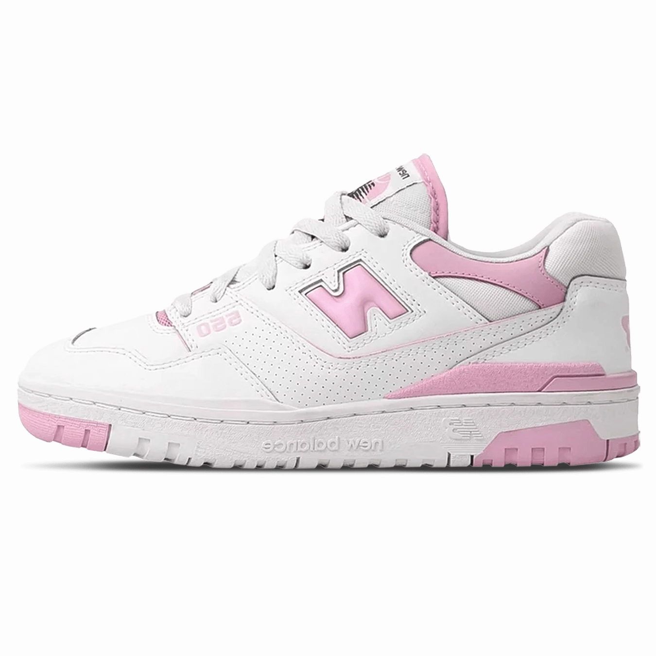 New Balance 550 Wmns 'White Bubblegum Pink' new balance 550 vintage sneakers durable and trendy