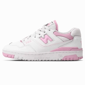 New Balance 550 Wmns 'White Bubblegum Pink' new balance 550 vintage sneakers durable and trendy