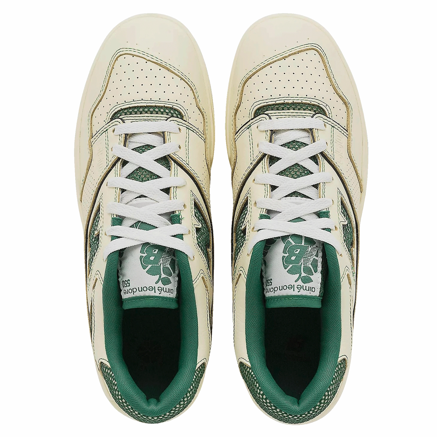 New Balance 550 x Aim Leon Dore 'Masaryk Community Gym - Classic Pine' Vintage 550 sneakers